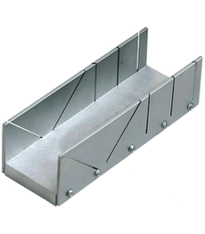 Miter Box with Nonskid Rubber Base