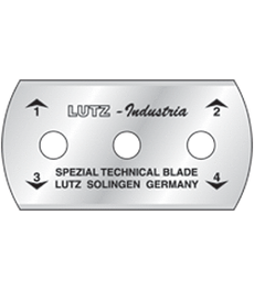 Uni-Cutter 3-Hole Razor Blades (100/pkg)
