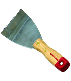 4" Wide Professional Notched Scraper