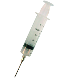 Adhesive Syringe