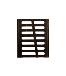 78" Drain Grate, Antique Bronze, Wave Vertical Line Pattern