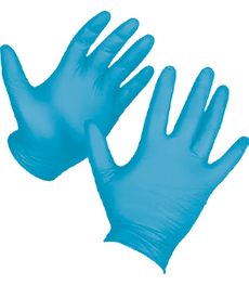 Blue Nitrile Gloves, 3.5 Mil (100/box)