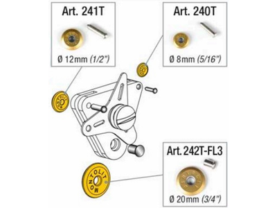 8 mm Titanium Carbide Scoring Wheel for FL3/300-FL_2