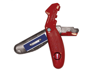 Push-Button Slotted Razor Blade Knife_2