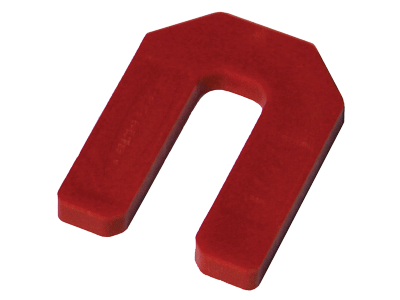 1/4" Red Horseshoe Tile Spacers (100/bag)_1